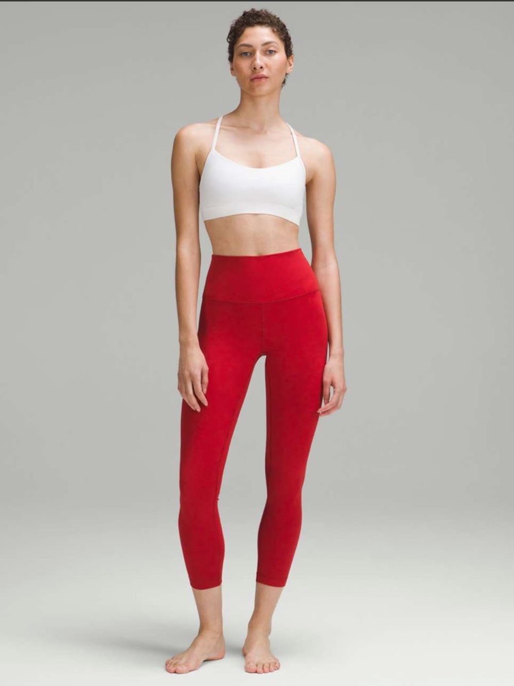 lululemon Align High-Rise Leggings 25” in College Crimson (Red) NWT Size 10
